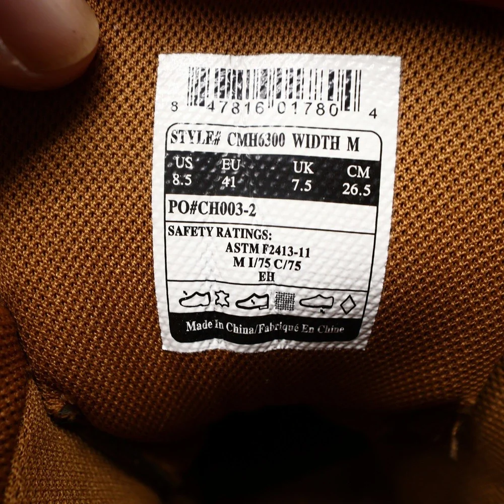 Carhartt work boots